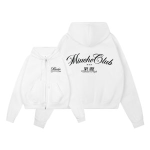 Áo hoodie zip form boxy local brand